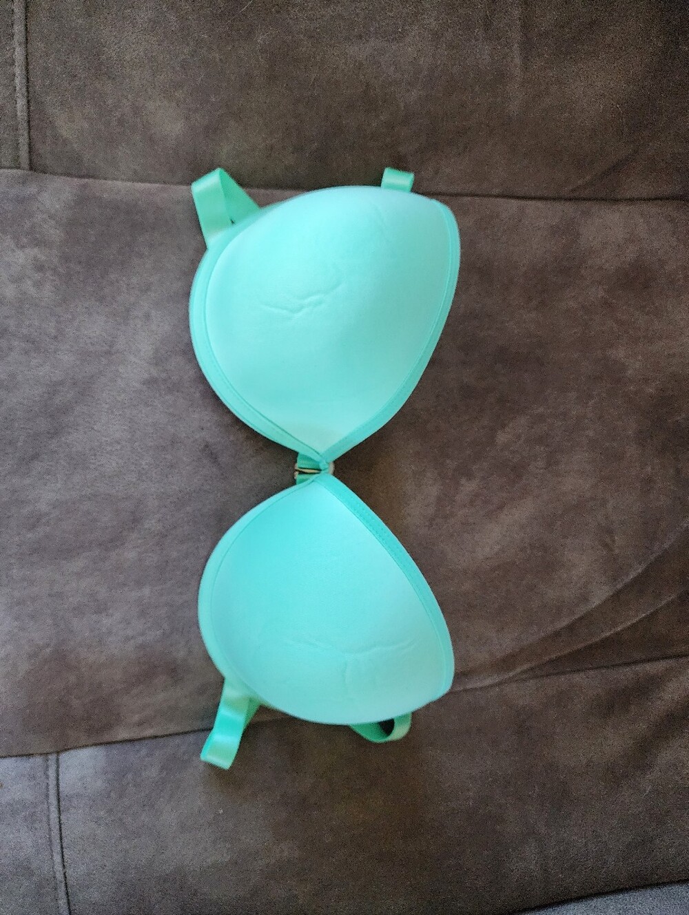 SHEIN Mint Green Seamless Molded Strapless Bra